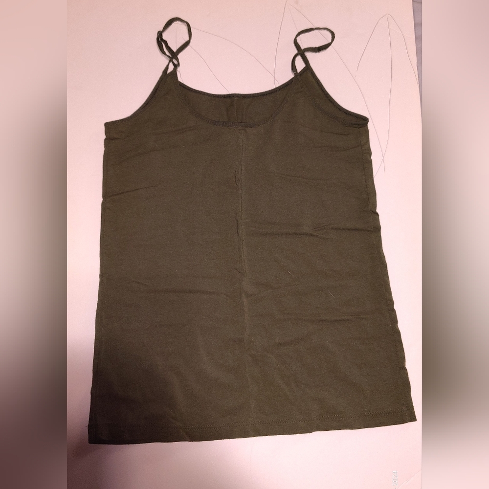 *(4 for $20) Small Green Cami Tank Top
